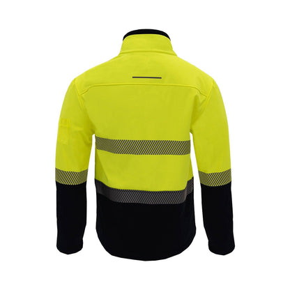 Citeco Yellow Hi Vis Soft Shell Jacket - 2XL