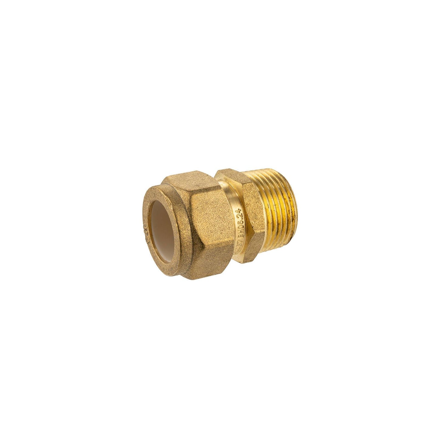Brasshards Brass Male Compression Union - 20c x 20mi