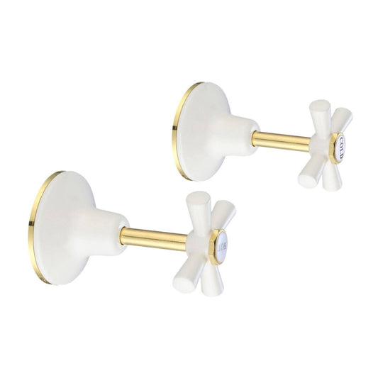 Shaw Mason Ivory Wall Top Assembly - 146 x 155mm