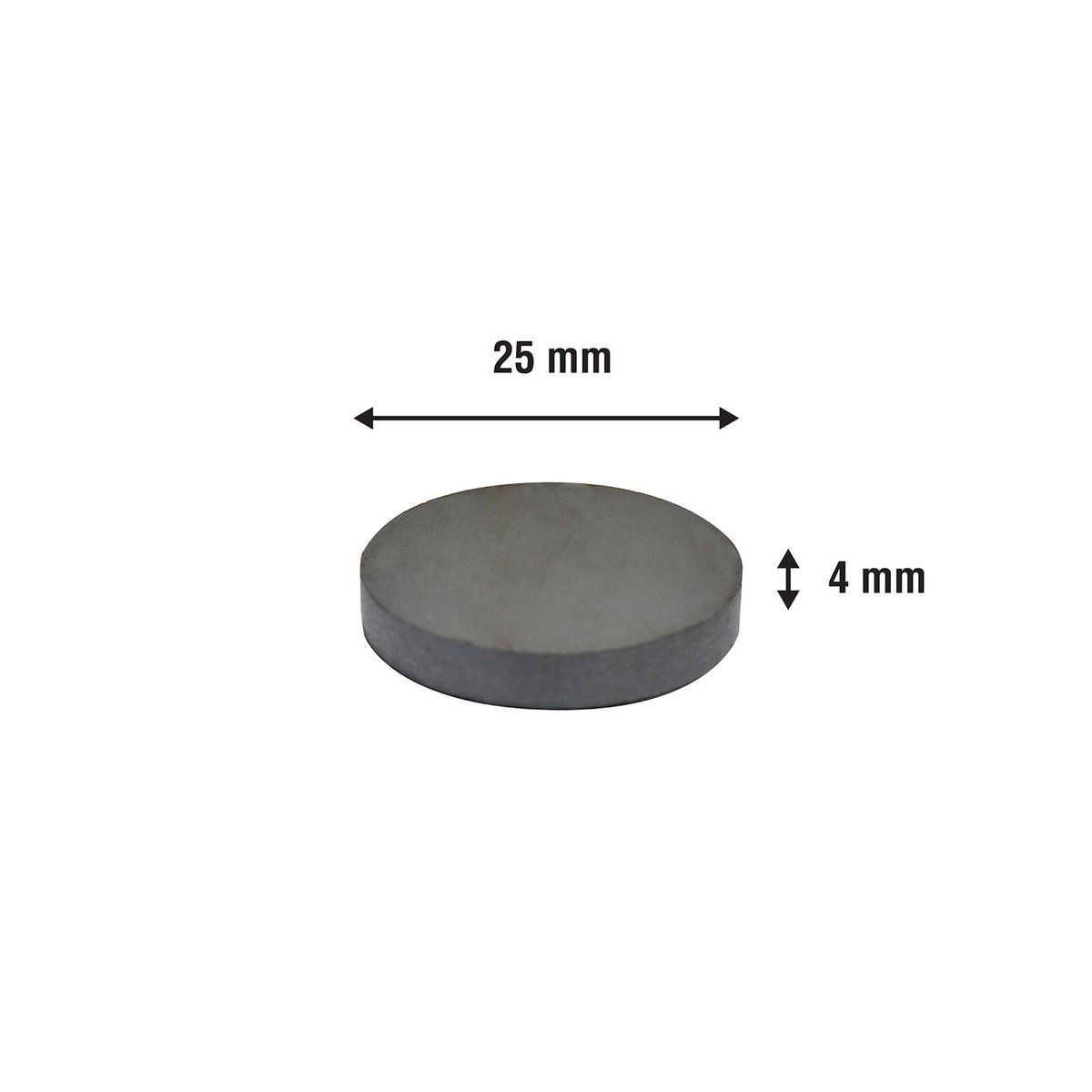 Everhang 25mm Ceramic Disc Magnet 6 Pack - Lightweight - Strong - Versatile