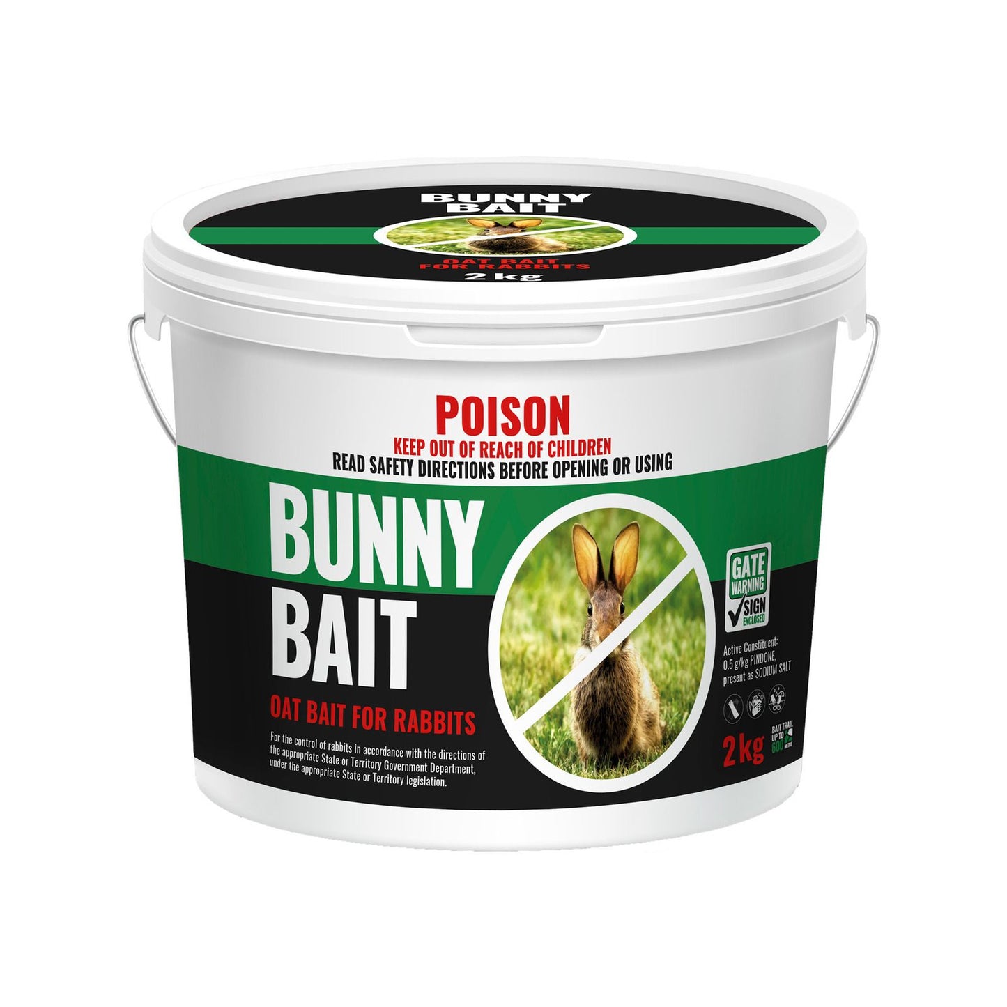 Rabbit Control Bunny Bait - 2kg