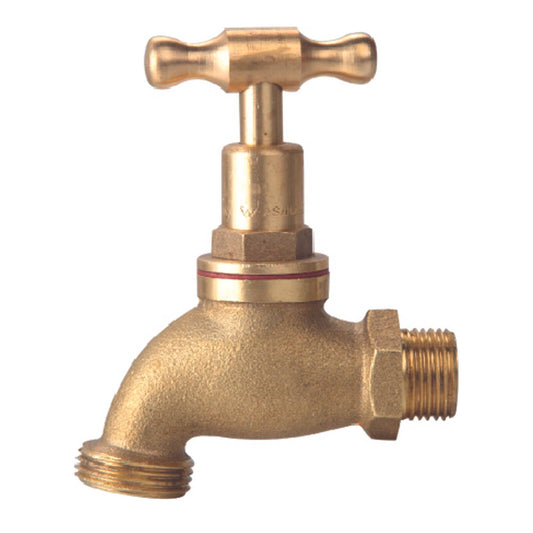 Syneco Brass Male Garden Tap - 15mm