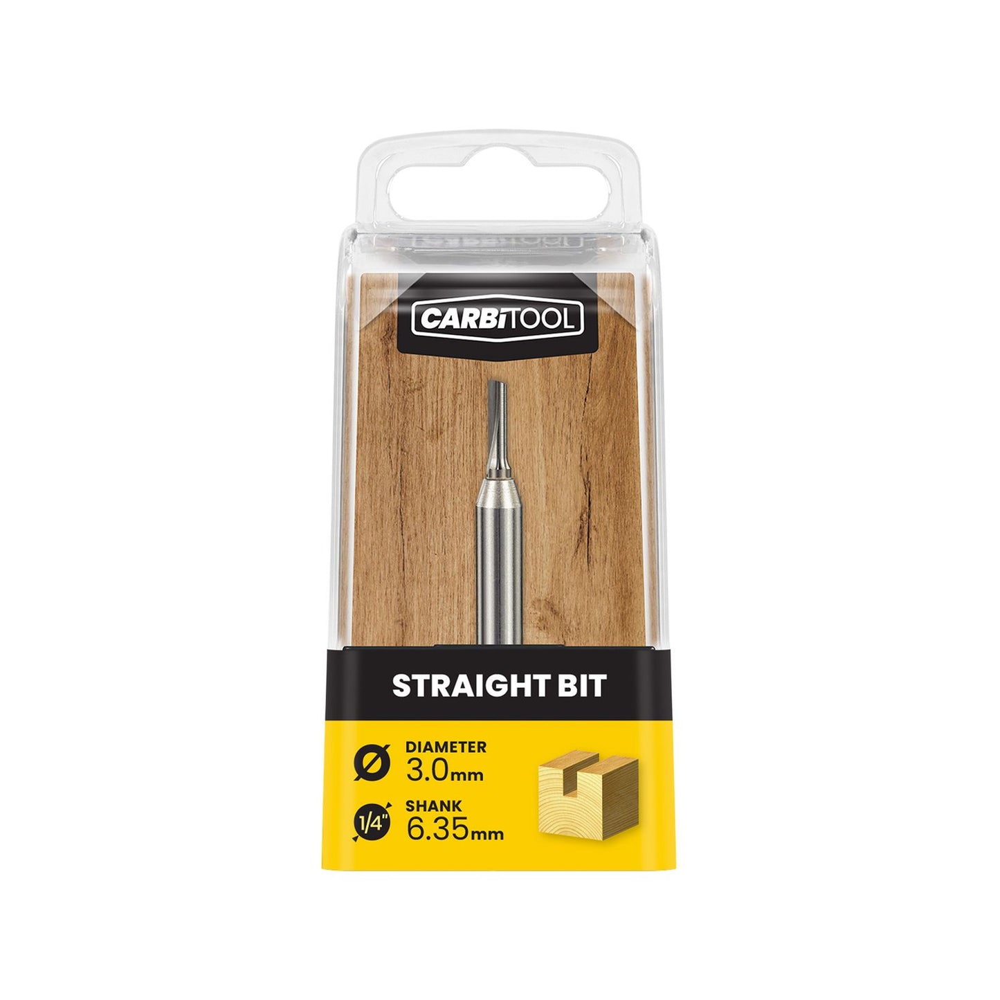 Carbitool TCT Router Bit - 3.0mm