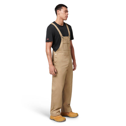 Hard Yakka Khaki Bib Brace Overalls - Size 102