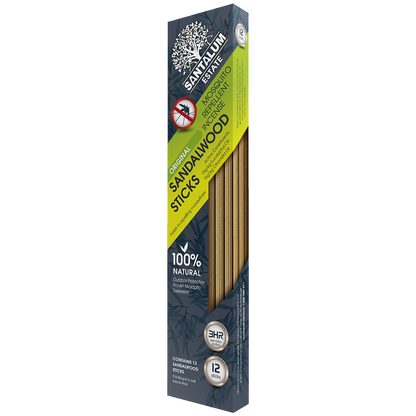 Santalum Sandalwood Incense Sticks - 12 Pack