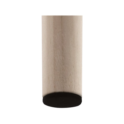 Surface Gard Floor Protection Pads - 29mm Round - Black - 16 Pack