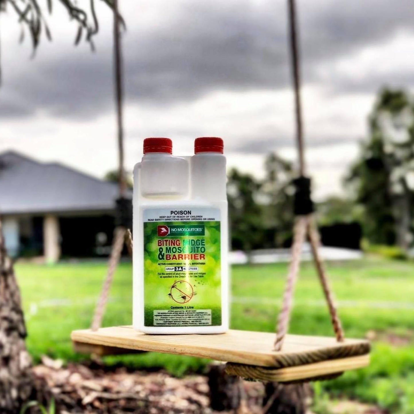 No Mosquitoes Biting Midge Mosquito Barrier Spray - 1L