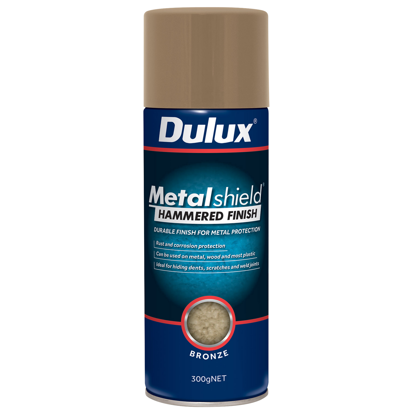 Dulux Metalshield Spray Paint - 300g - Bronze Hammered