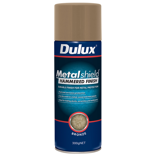 Dulux Metalshield Spray Paint - 300g - Bronze Hammered