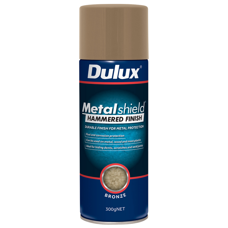Dulux Metalshield Spray Paint - 300g - Bronze Hammered