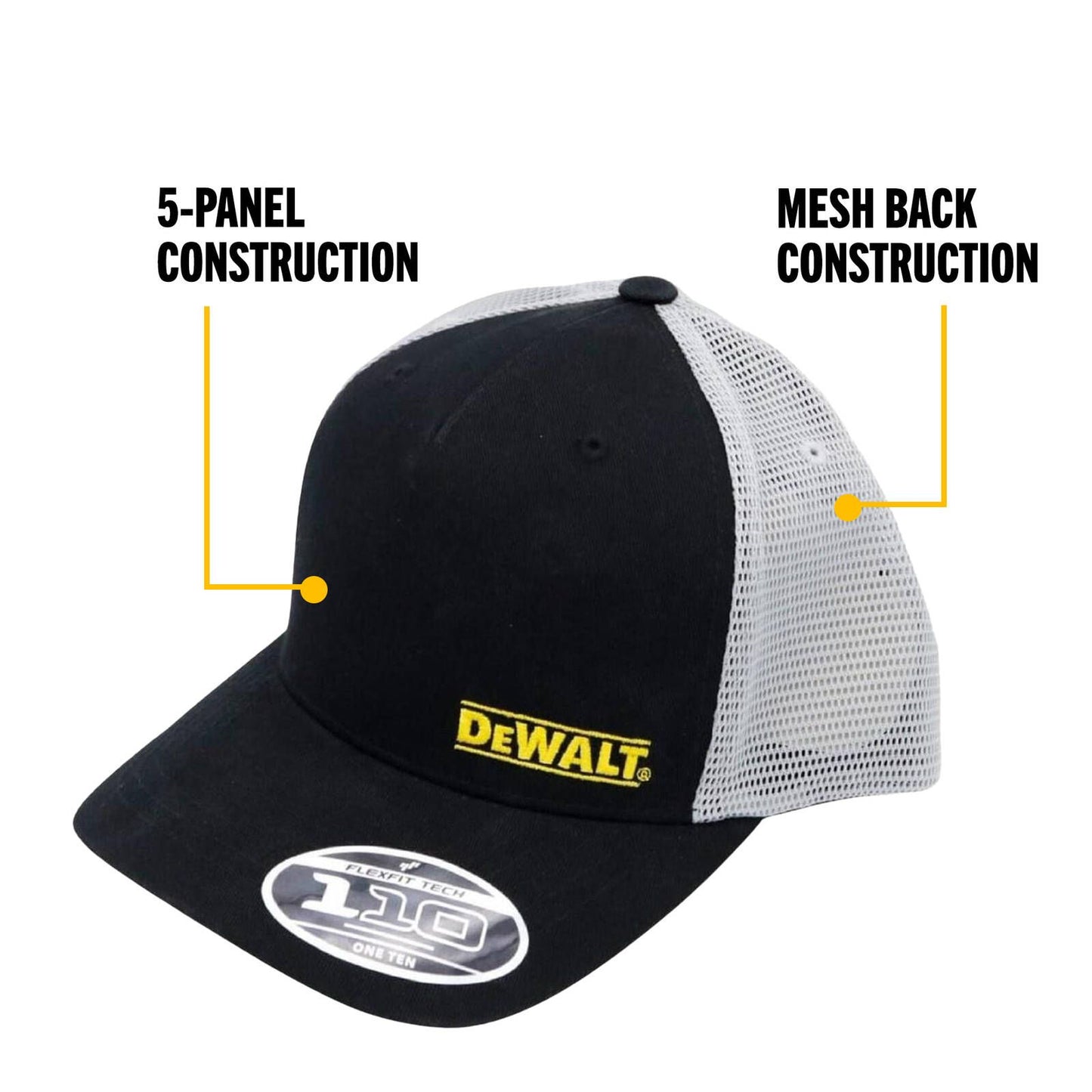 Dewalt Trucker Hat - Black/Grey