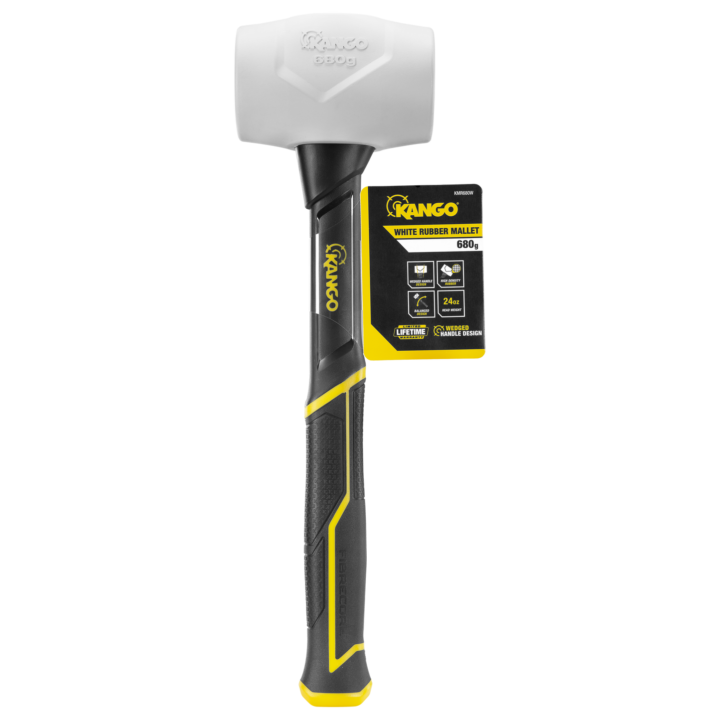 Kango White Rubber Mallet - 680g
