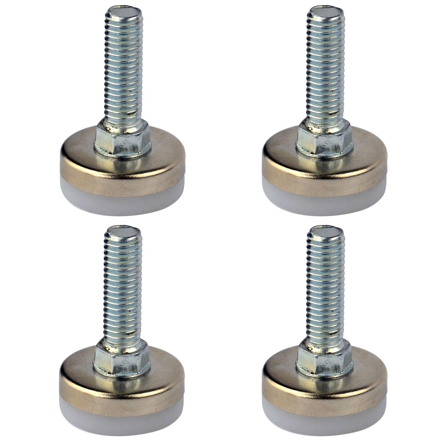 Richmond Steel Fixed Levelling Foot - 25mm M8 - 4 Pack