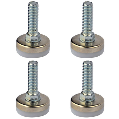 Richmond Steel Fixed Levelling Foot - 25mm M8 - 4 Pack
