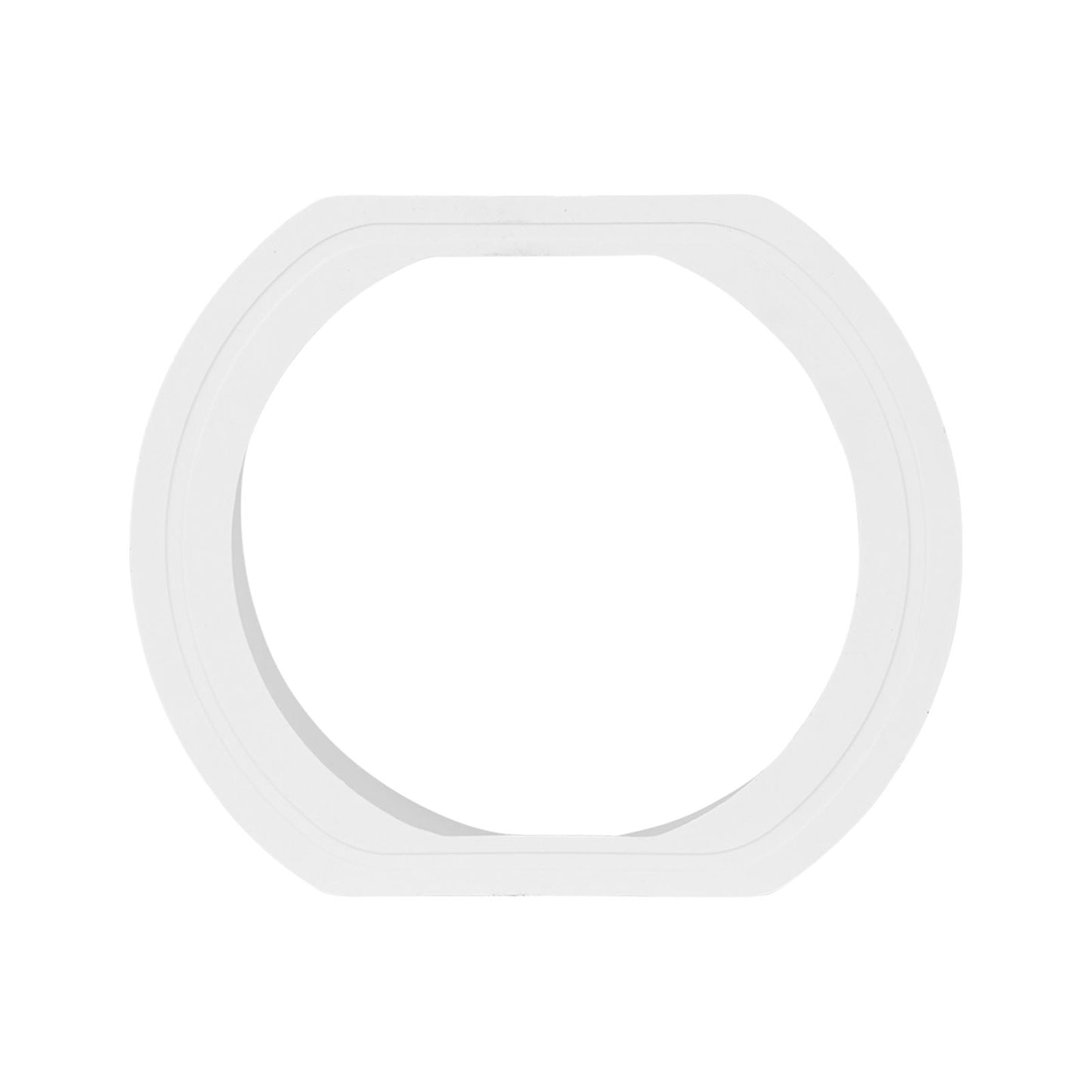 Rain Harvesting Round Female Gutter Outlet - 90mm - White