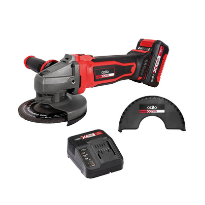 Ozito PXC Cordless Angle Grinder Kit - 125mm - 4.0Ah