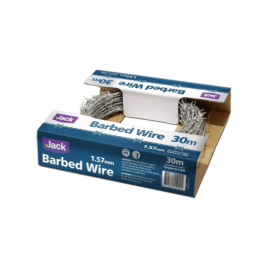 Jack 1.57mm x 30m Barbed Wire