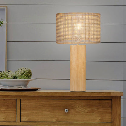 Verve Design Serena Wooden Lamp Base - 110 x 420mm