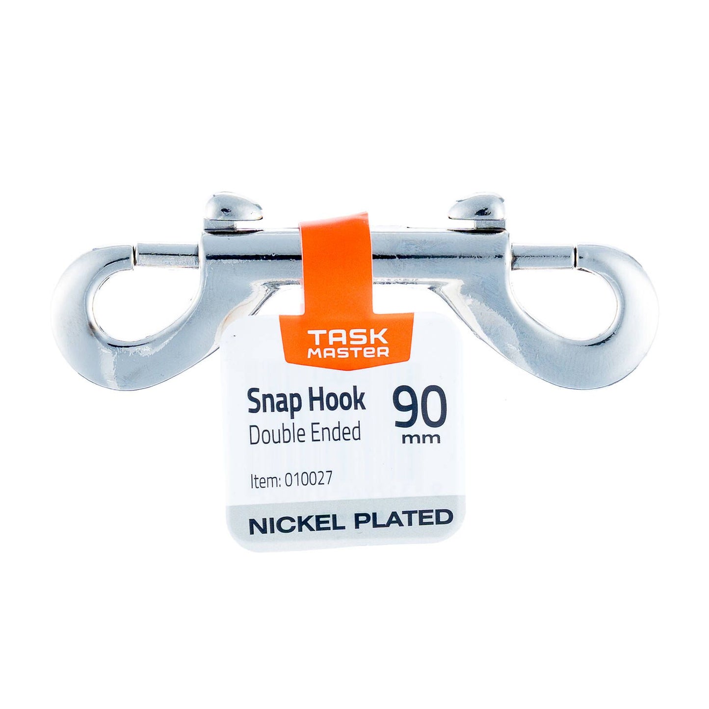 Taskmaster Double Ended Snap Hook - 6mm - Nickel