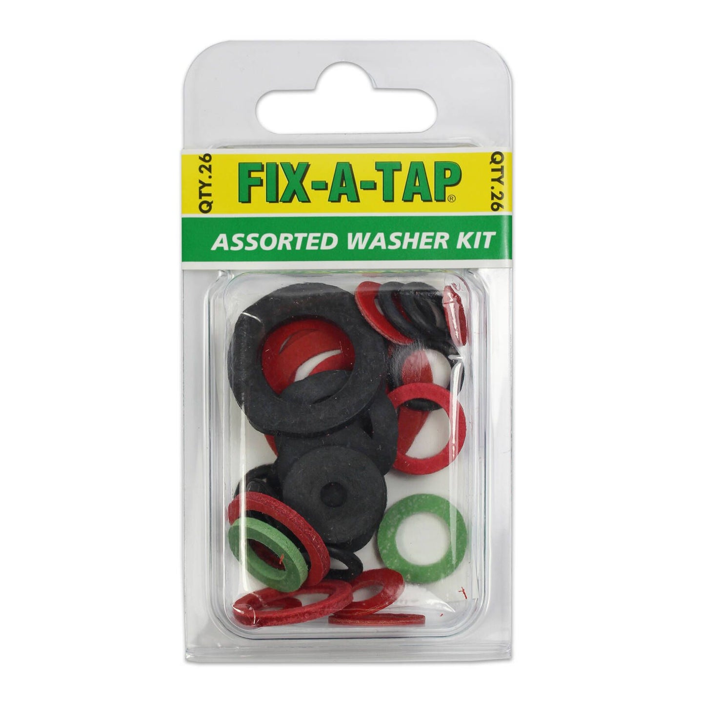 Fix a Tap Assorted Washer Kit - 26 Pack - 64 x 125 x 24mm