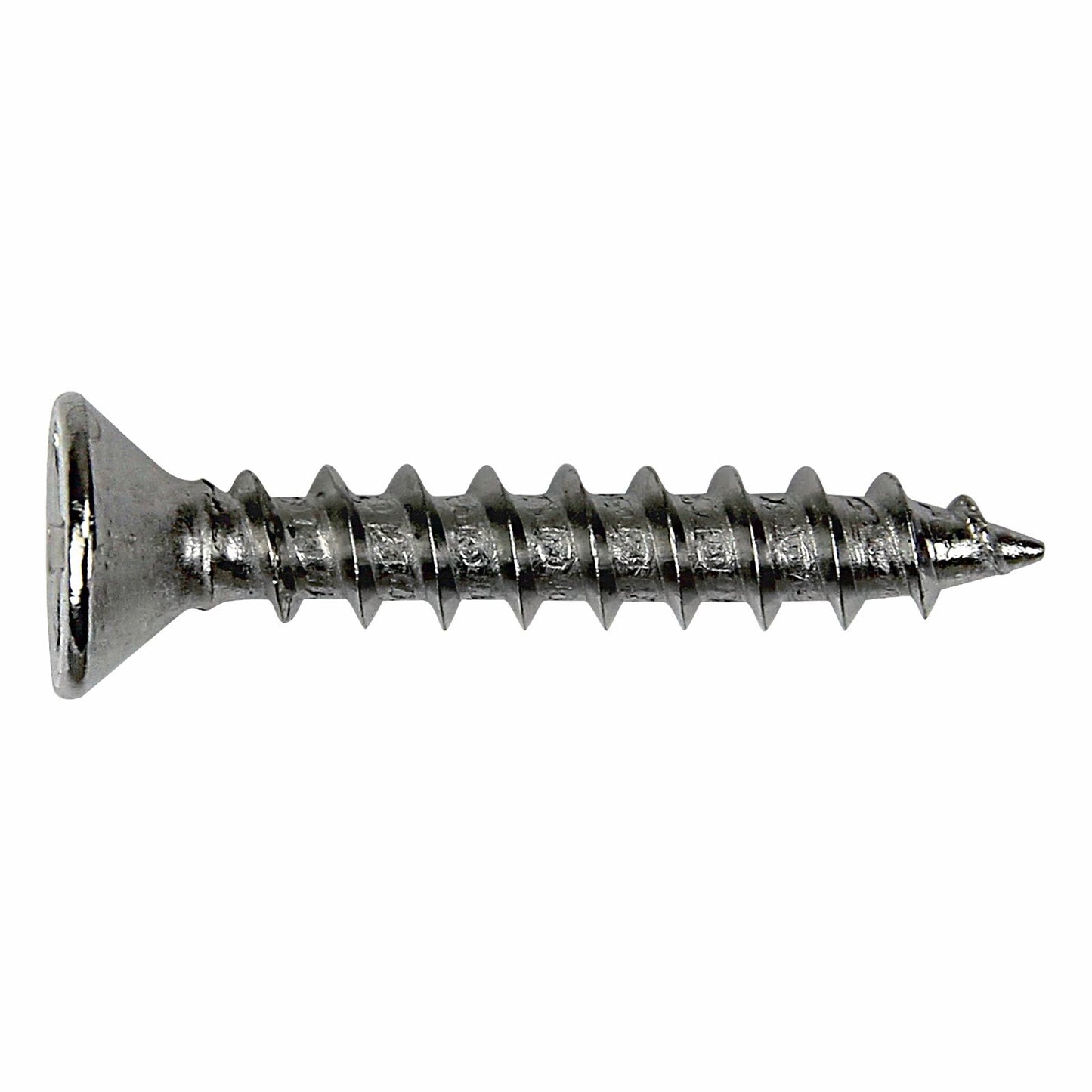 Otter Satin Chrome Hinge Screws - 8 x 30mm - 16 Pack