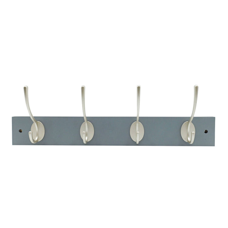 Adoored 4 Double Hook Grey Board Rack 455mm