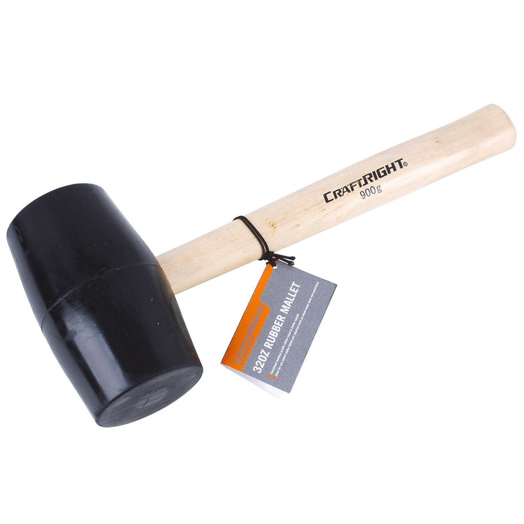 Craftright 32oz Rubber Mallet