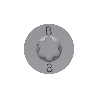 Bremick Metal Bugle Screw - 14g x 50mm - T40 B8 - 100 Pack