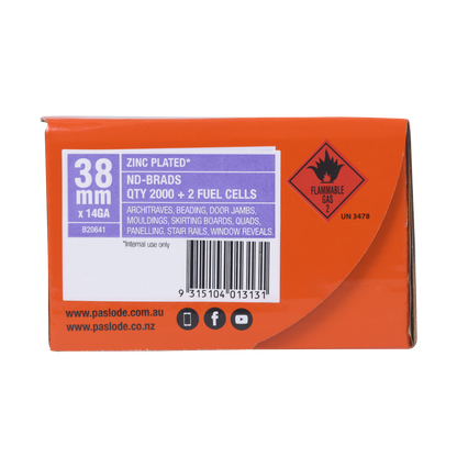 Paslode Brad - 14g x 38mm - 2000 Pack