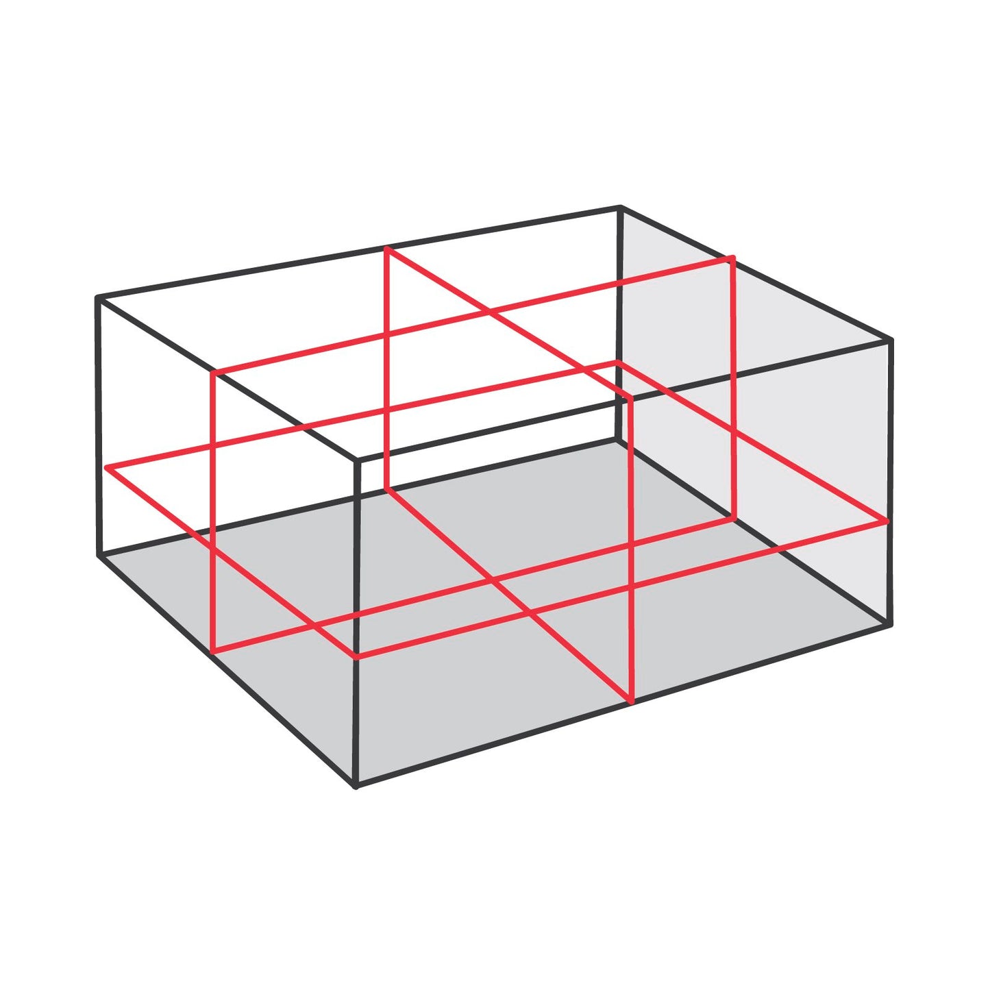 Lasertec 3DR Multi Line Laser - 3 Lines - 85 x 115 x 110mm