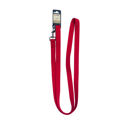 Flamingo Ziggi Dog Leash - 200 x 2.5cm - Red