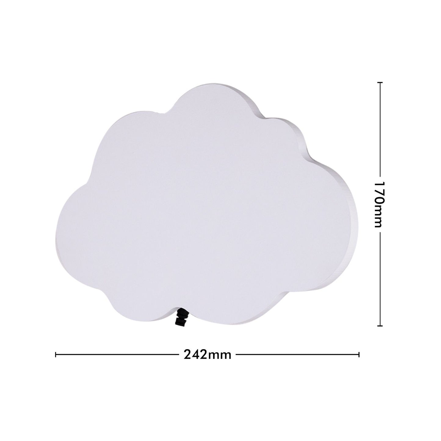 Verve Cloud LED Wall Light - 242 x 170mm