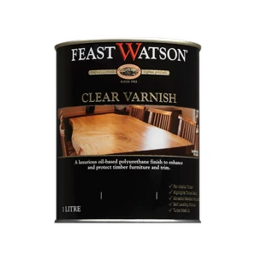 Feast Watson Clear Varnish - 1L