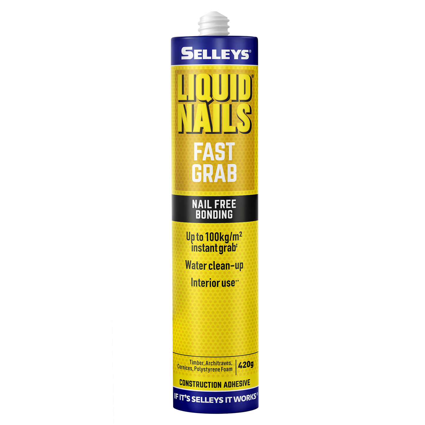 Selleys Liquid Nails Fast Grab - 420g