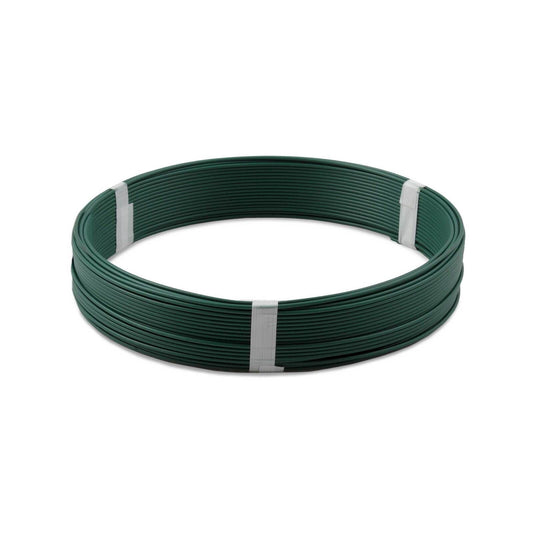 Jack Tie Wire PVC Coated Green - 1.6mm x 50m