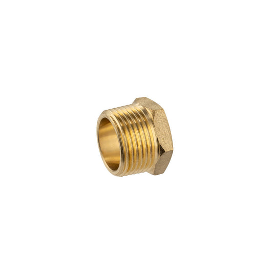 Brasshards Brass Threaded Bush Tube - 20mm