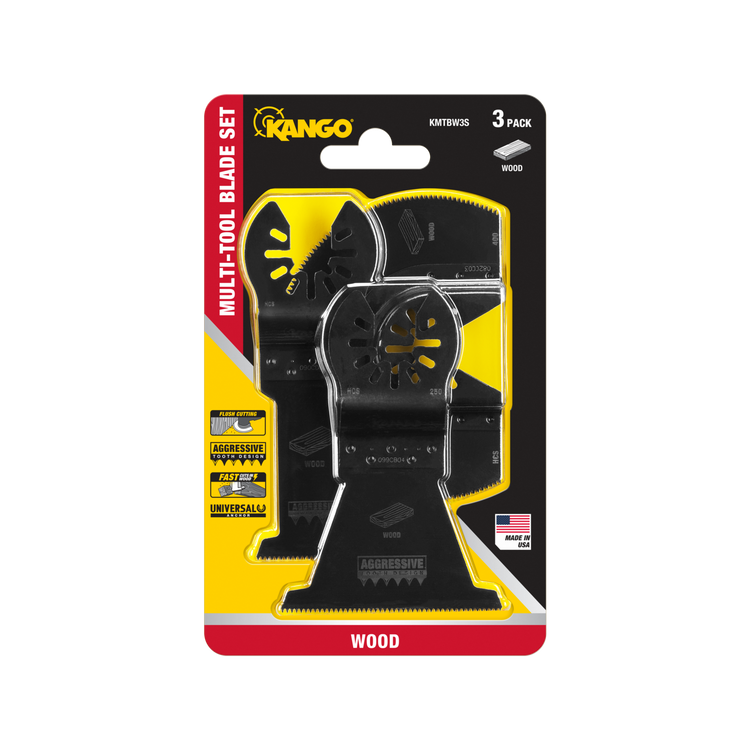 Kango 3 Piece Wood Multi Tool Blade Set