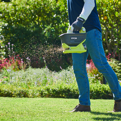 Ryobi One+ Seed and Fertiliser Spreader - 4L