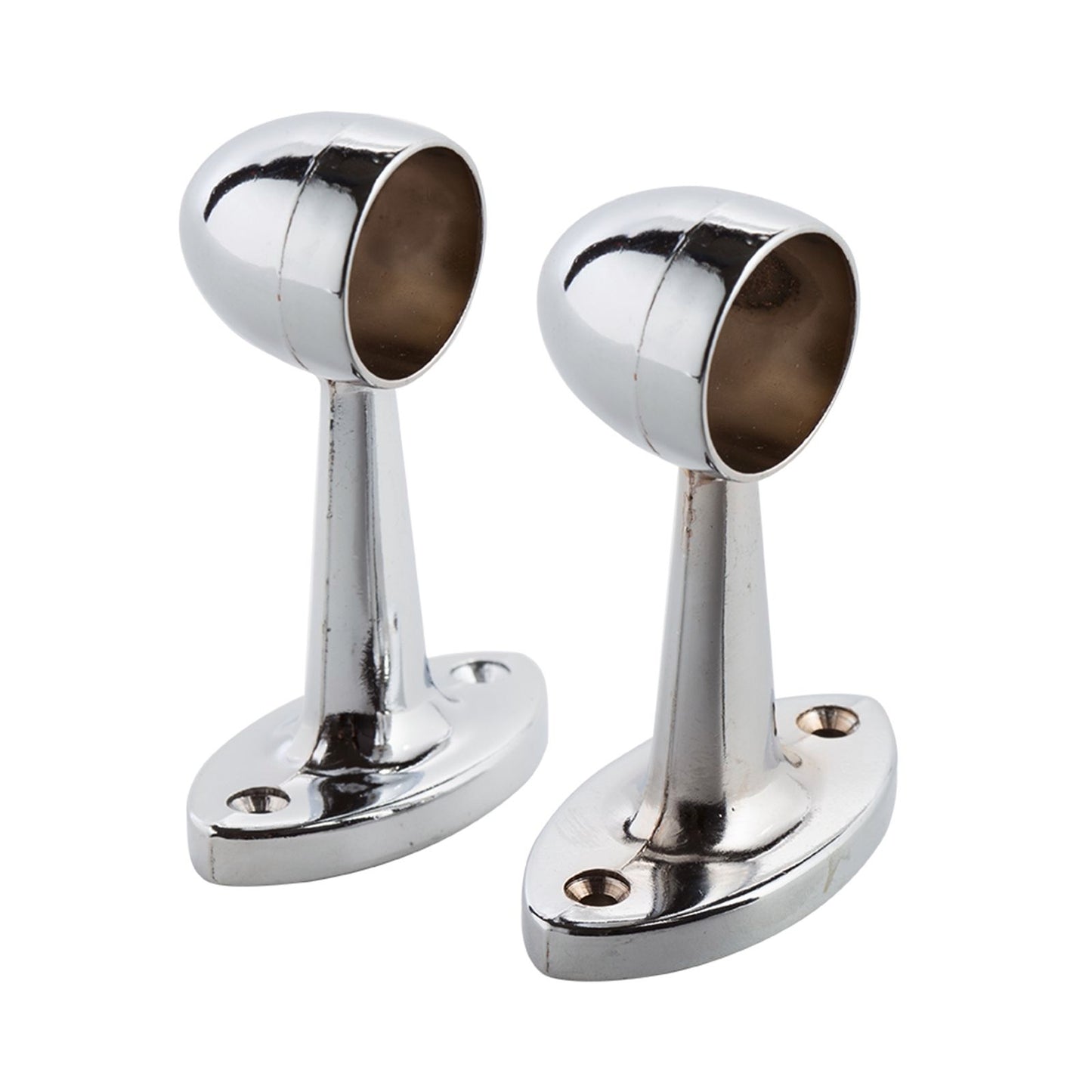 Sandleford Chrome Pillar End - 25mm - 2 Pack