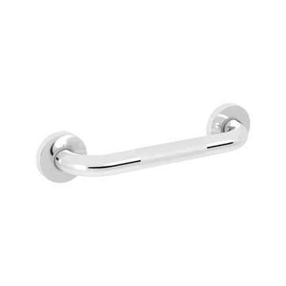 Evekare 300mm Stainless Steel Knurled Grab Rail - 32mm - Durable Support