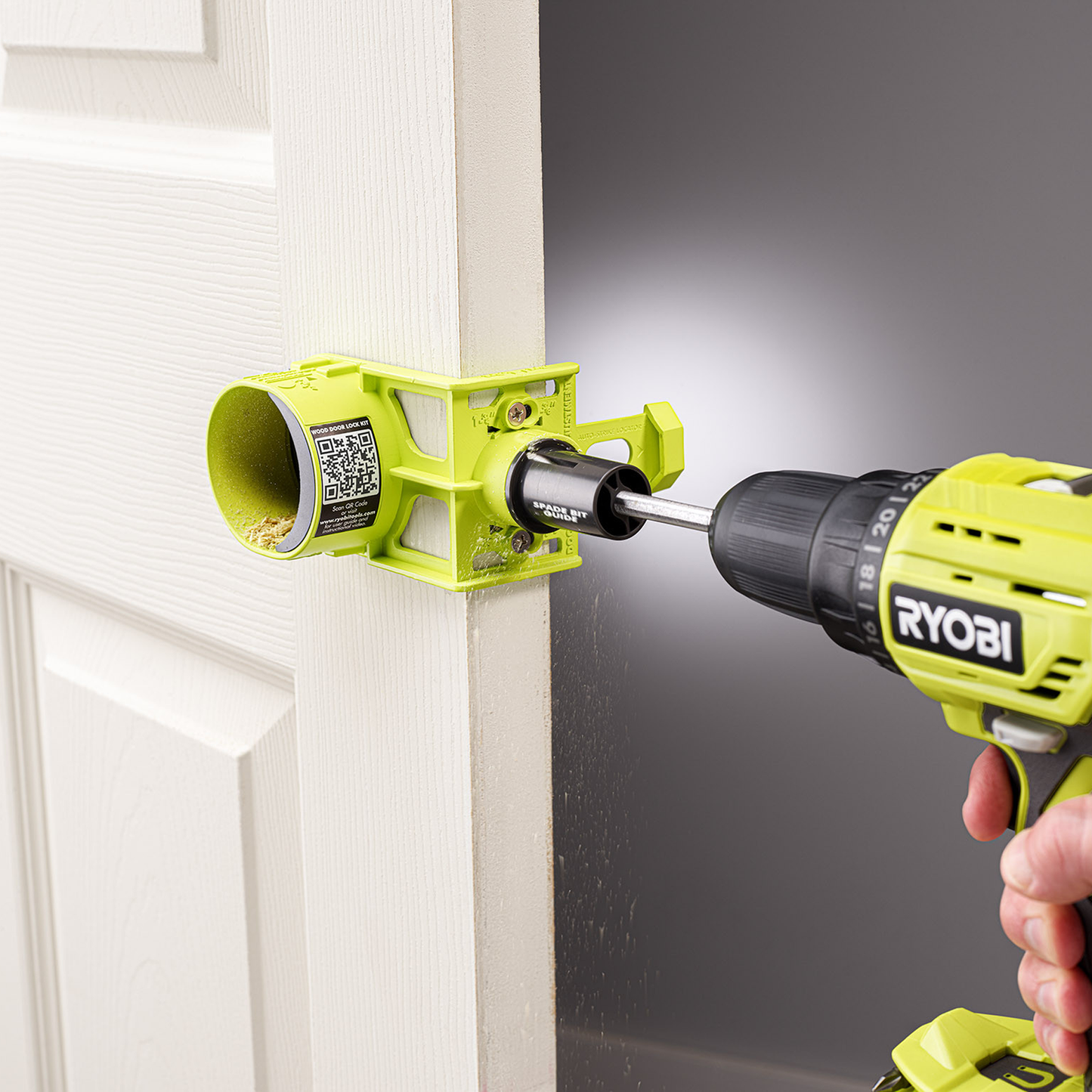 Ryobi Wood Door Lock Installation Kit