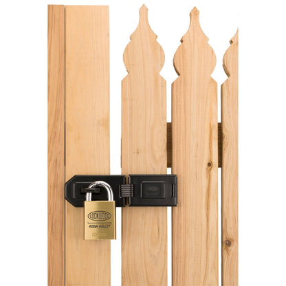 Lockwood Hinged Hasp and Staple 160mm Steel Security Solution