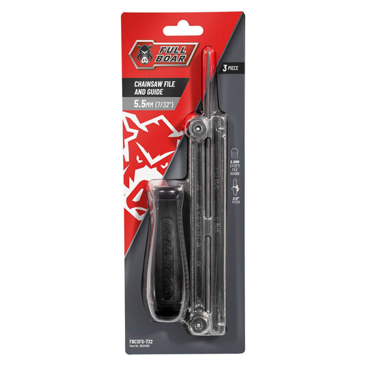 Full Boar Chainsaw File and Guide - 5.5mm