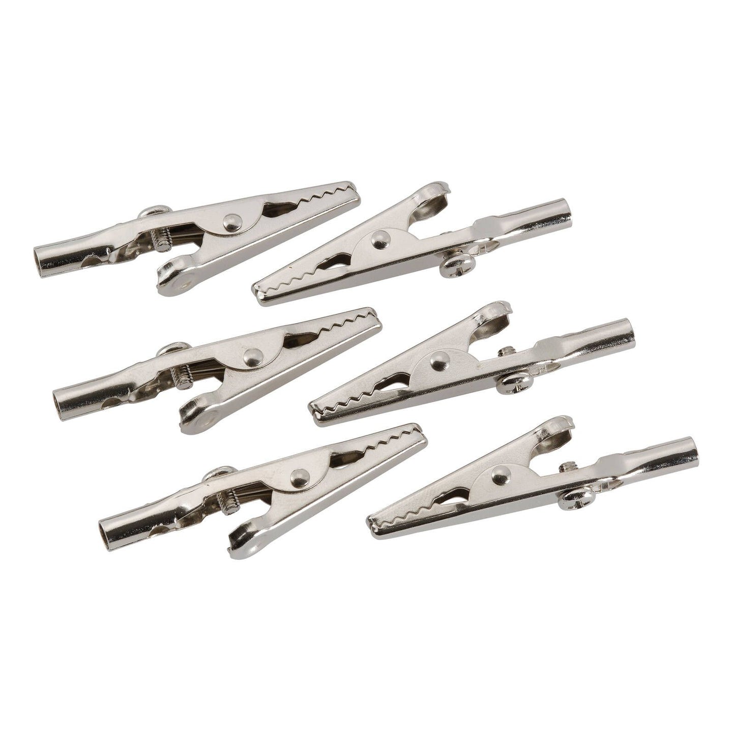 Projecta Alligator Test Clips - 50mm - 6 Pack