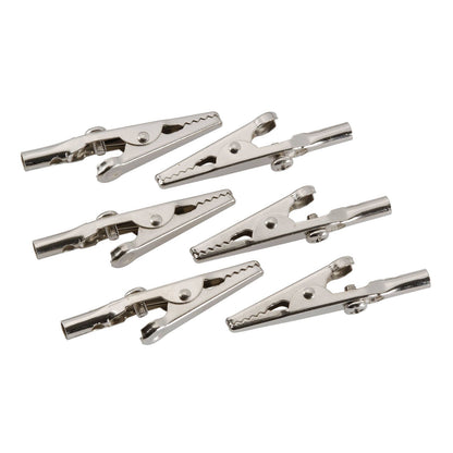 Projecta Alligator Test Clips - 50mm - 6 Pack