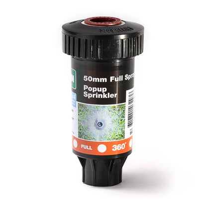 Holman 50mm Fixed Pop Up Sprinkler Plastic Full Spray Easy Installation