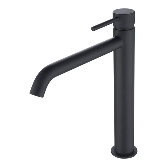 Mondella Resonance Vessel Basin Mixer - 25mm - Matte Black - 7.5L/min