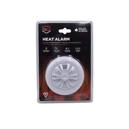 Firepro Heat Alarm - 9V