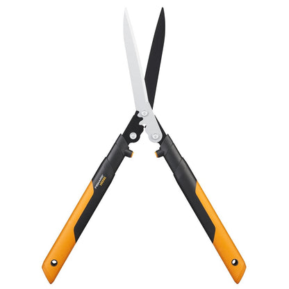 Fiskars PowergearX Hedge Shear - 280mm Hard Steel - Lightweight FiberComp