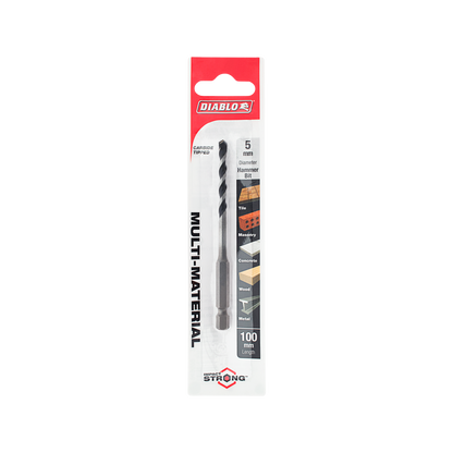 Diablo Multi Material Drill Bit - 5 x 50 x 100mm